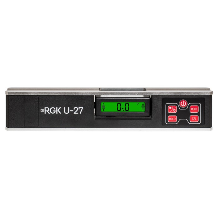 цена Уровень цифровой RGK U-27 775038, 0-360°, дисплей, Автоматическая калибровка