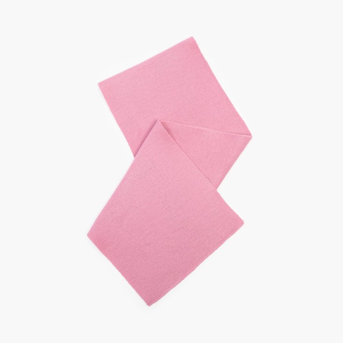 Шарф для девочки, цвет розовый, размер 144х20