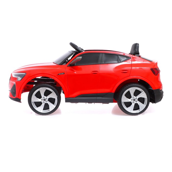 фото Электромобиль audi e-tron sportback, eva колёса, кожаное сидение, цвет красный