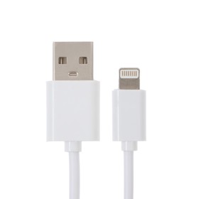 

Кабель Belsis BS3015, Lightning - USB, 2 А, 0.95 м, PVC оплетка, белый