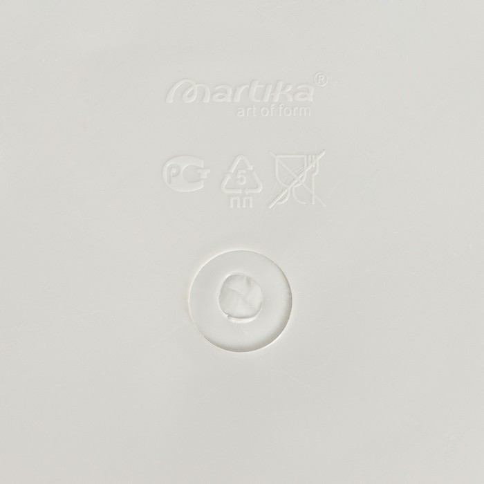 Корзина для белья с крышкой «Молетта», 60 л, 47,9×36,9×55 см, цвет светло-серый