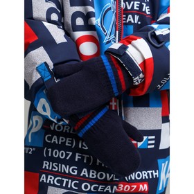 

Варежки для мальчика, размер 13-14