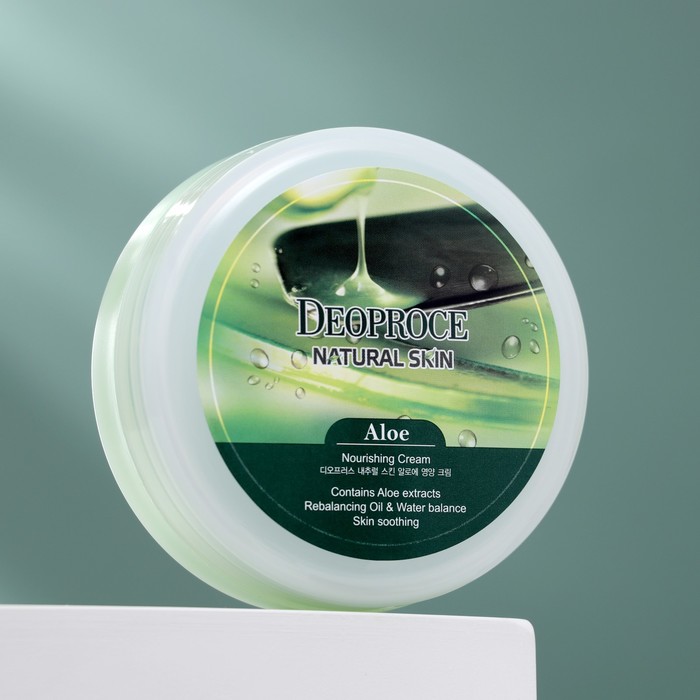 

Питательный крем для лица DEOPROCE, с экстрактом алоэ, 100 г