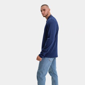 

Поло мужское с длинным рукавом TOMMY HILFIGER, цвет т.синий, р-р 46-48 (S)