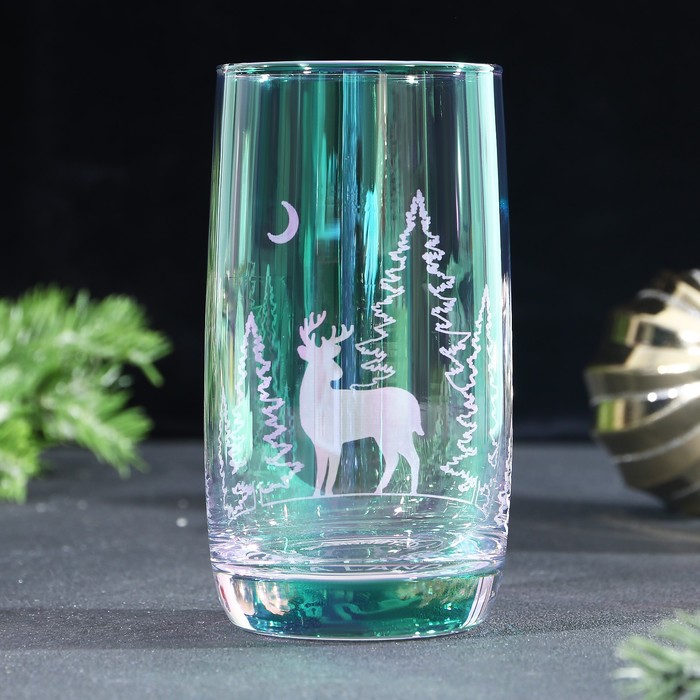 

Стакан с гравировкой «Сказочный лес», 330 мл