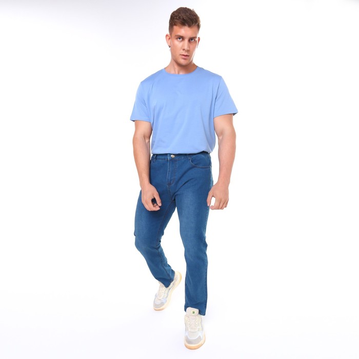 фото Джинсы мужские, цвет синий, размер 33 (48-50) cobelti jeans