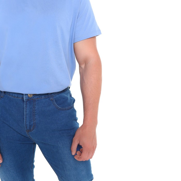 Джинсы мужские, цвет синий, размер 38 (54)