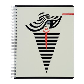 

Тетрадь 96 листов в клетку на гребне "Бурлеск", обложка мелованный картон, выборочный УФ-лак, блок офсет, МИКС