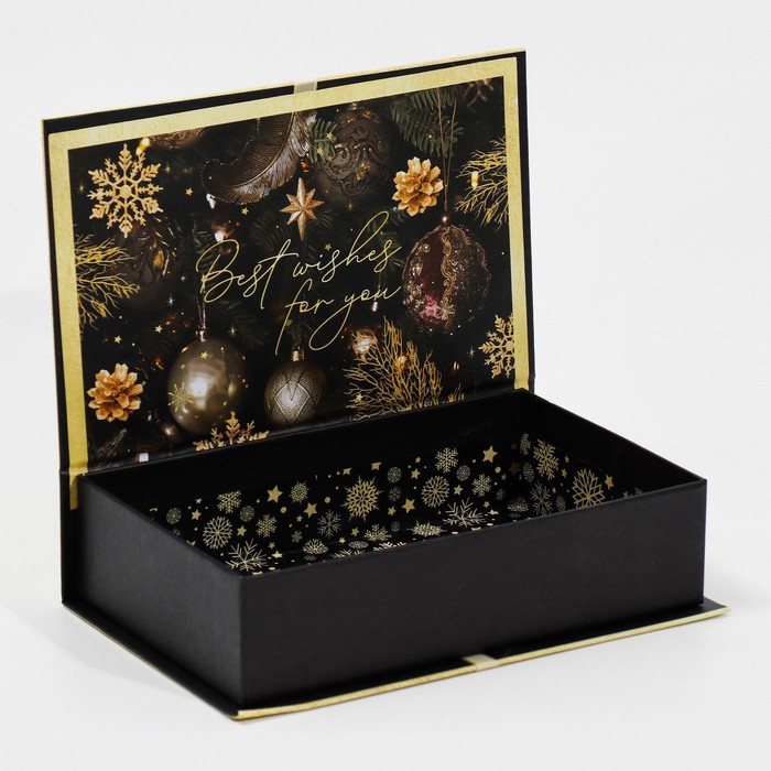

Коробка‒книга «Best wishes for you», 20 × 12.5 × 5 см
