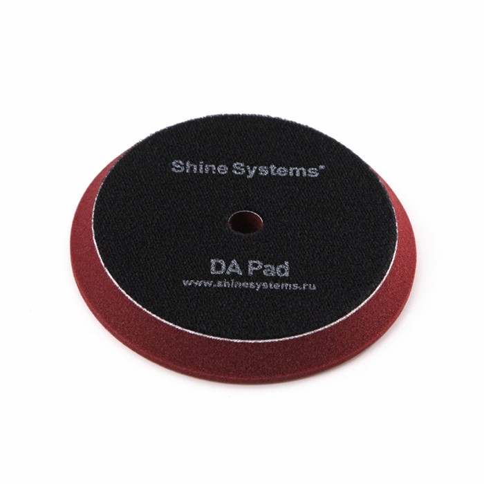 

Полировальный круг Shine Systems DA Foam Pad Maroon, полутвердый, бордовый, 130 мм