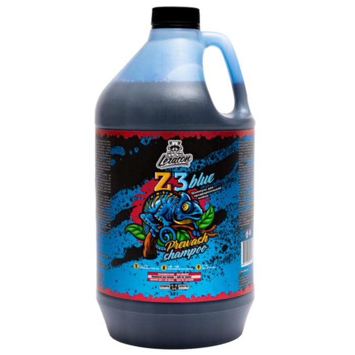 

Пена для бесконтактной мойки LERATON Z3 BLUE, синий, 3.8 л