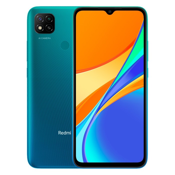 Смартфон Xiaomi Redmi 9C NFC RU, 6.53'', IPS, 3 Гб, 64 Гб, 13 Мп, 5 Мп, 5000 мАч, зеленый