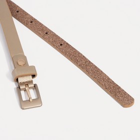 

Ремень женский, ширина 1 см, винт, цвет золотистый