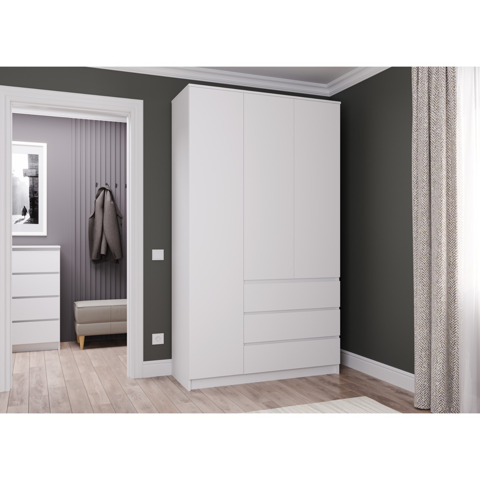 Шкаф трехстворчатый с зеркалом схема сборки Шкаф трехстворчатый с зеркалом схема сборки