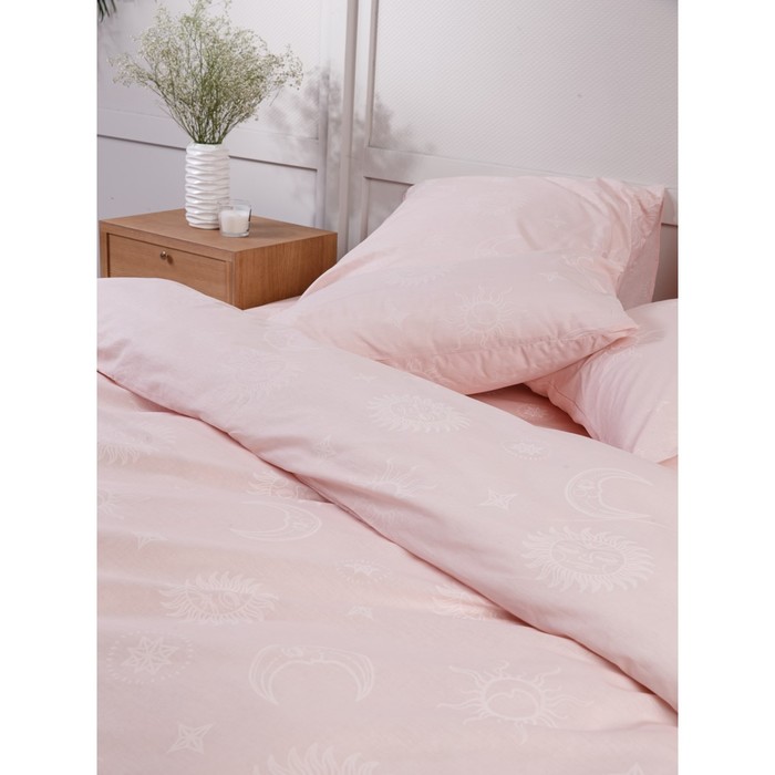 Постельное бельё 2 сп «Солнце и луна», размер 220х180 см, 215х175 см, 50х70 см - 2 шт 9204272