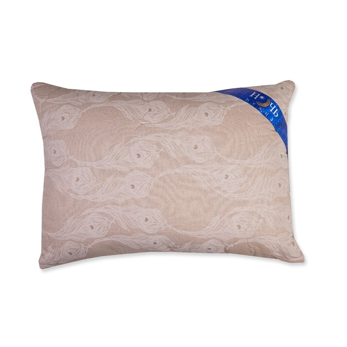 фото Подушка стеганая «овечья шерсть», размер 48х68 см ночь нежна