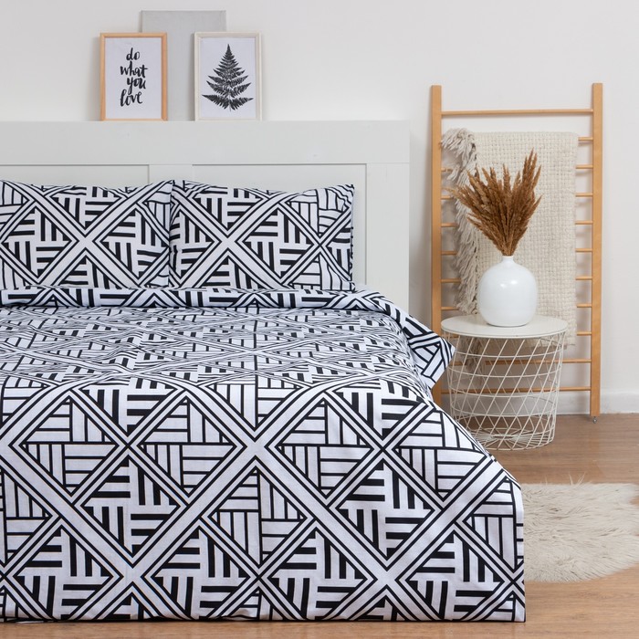 

Постельное бельё 2 сп LoveLife «Этнический узор»: пододеяльник 180х217см+наволочка 50х70см-2шт, поплин