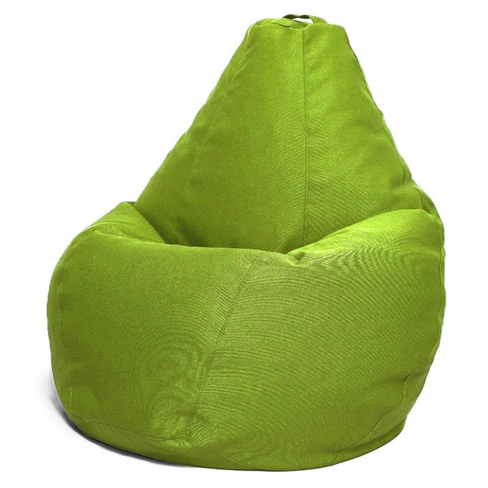 Кресло-мешок «Груша» Позитив, размер L, диаметр 80 см, высота 100 см, рогожка, цвет зелёный кресло мешок груша bahama рогожка plum l