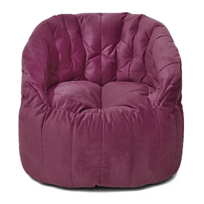 Кресло Челси, размер 85х85 см, ткань велюр, цвет розовый кресло челси размер 85х85 см ткань велюр цвет жёлтый
