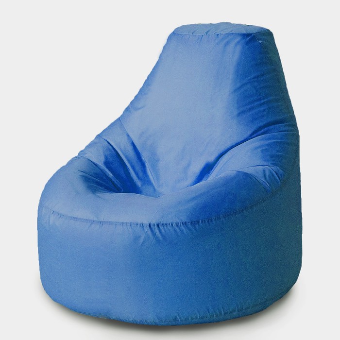 Кресло-мешок Комфорт, размер 90х115 см, ткань оксфорд, цвет голубой