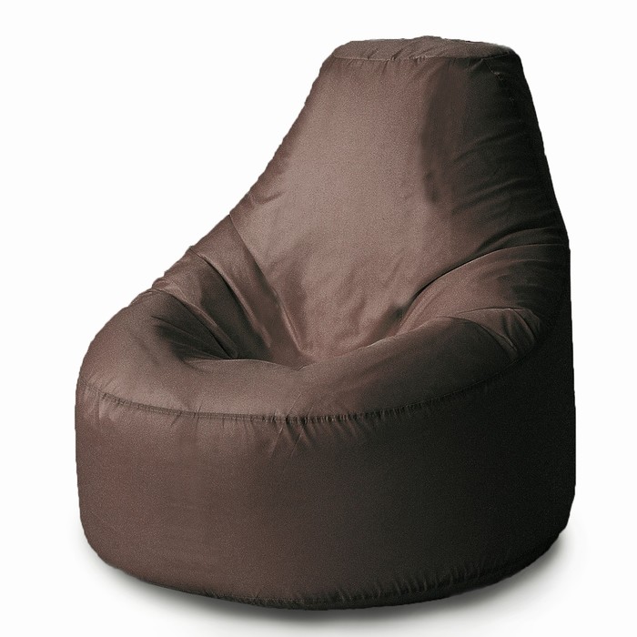 фото Кресло-мешок «комфорт», размер 115x90 см, оксфорд, цвет коричневый позитив