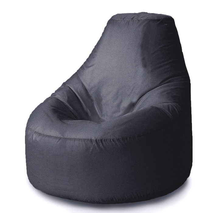 фото Кресло-мешок «комфорт», размер 115x90 см, оксфорд, цвет серый позитив