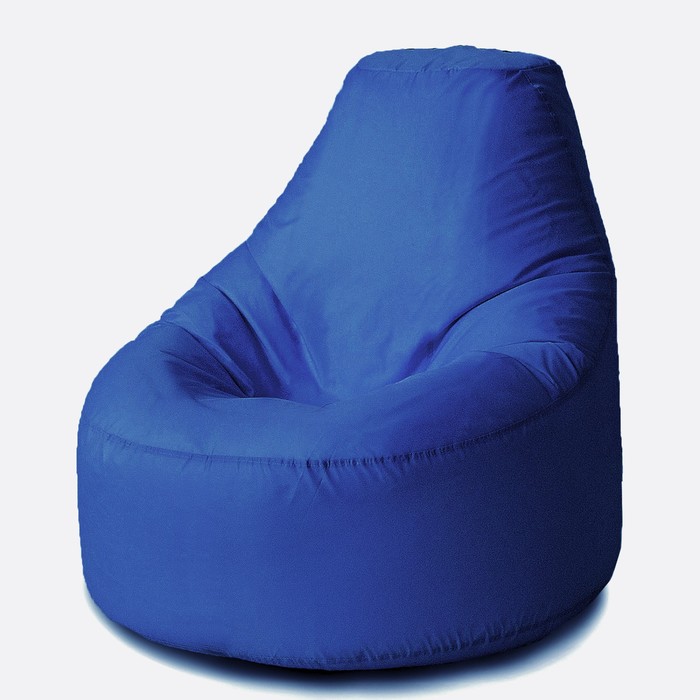фото Кресло-мешок «комфорт», размер 115x90 см, оксфорд, цвет синий позитив
