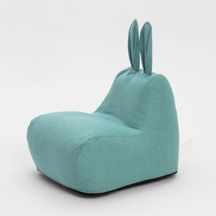 Кресло-мешок «Зайчик», размер 80x90 см рогожка, цвет голубой кресло мешок зайчик размер 80x90 см рогожка цвет бежевый