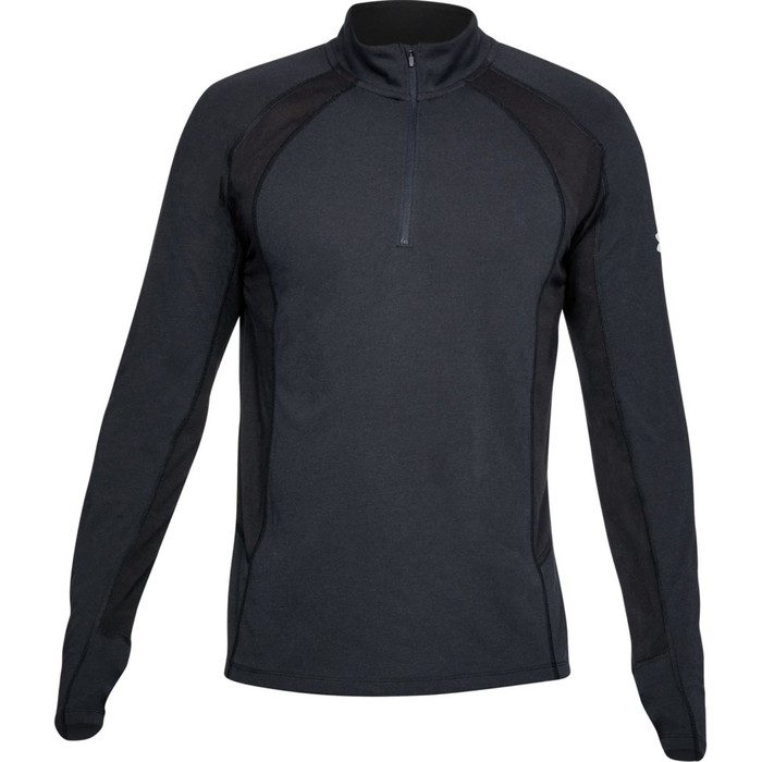 фото Мужской лонгслив under armour threadborne swyft 1/4 zip, размер 46-48 (1305207-001)