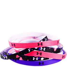 

Повязки на голову Under Armour Girls Graphic HB, размер ONESIZE 6 шт (1281857-006)