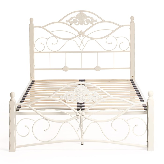 

Кровать CANZONA Wood slat base 140х200 см, Белый