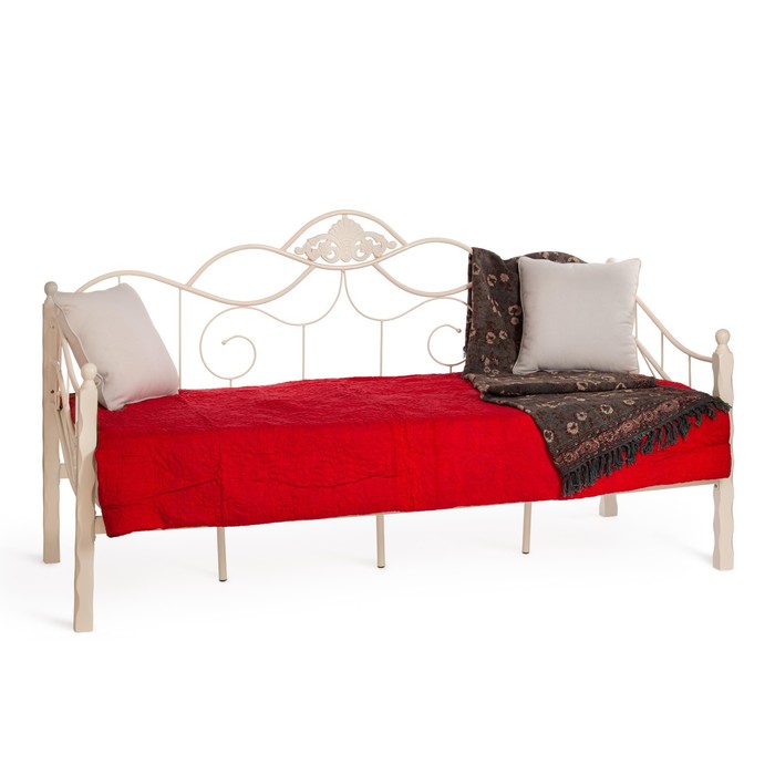 Кровать CANZONA Wood slat base , 90х200 см , Белый
