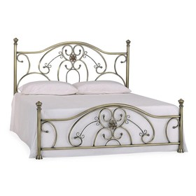 

Кровать ELIZABETH 140х200 см , Античная медь
