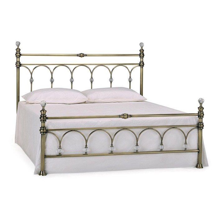 

Кроватья WINDSOR 160х200 см , Античная медь