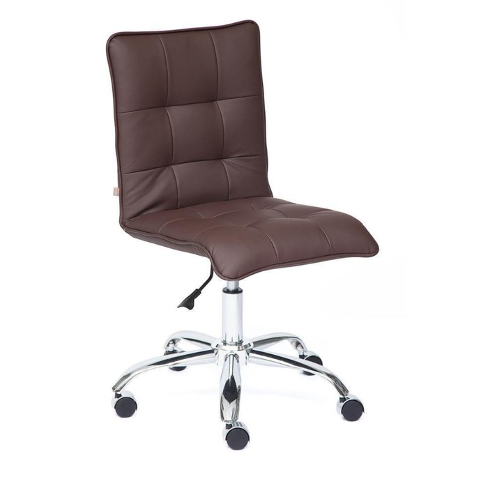 Кресло ZERO экокожа, коричневый 36-36