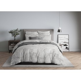 

Постельное бельё дуэт Peony grey, размер 240х214 см, 143х215 см-2 шт, 50х70 см - 2 шт