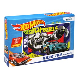 

Пазл Hot wheels «Мотор-зверь», 104 элемента