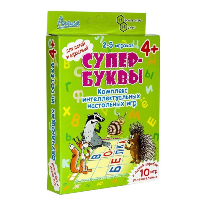 

Настольная игра «Супер-Буквы»