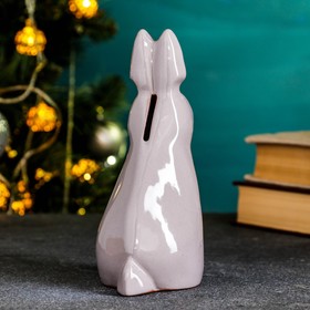 

Копилка "Ушастик" 16см, серая