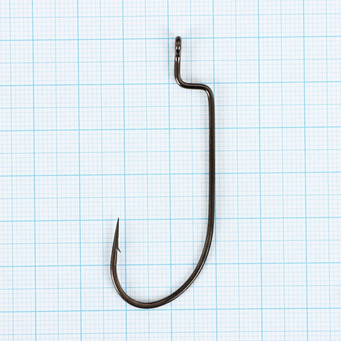 фото Крючки офсетные yugana o'shaughnessy worm, № 5/0, 3 шт.