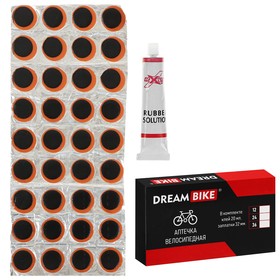 Аптечка велосипедная Dream Bike 36 заплаток Ош