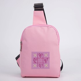 

Сумка с голографической нашивкой Love wings