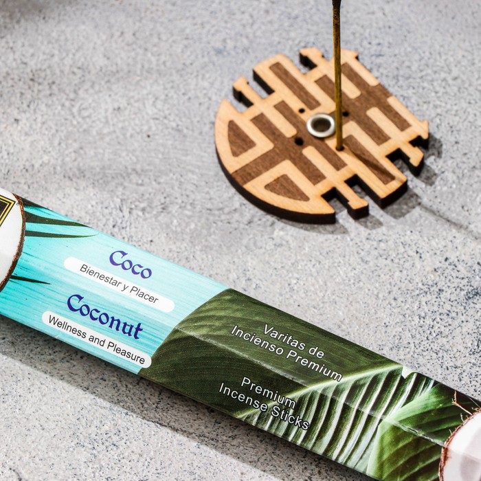 

Благовония Zed Black "Кокос Coconut", 20 палочек в упак, шестигранник