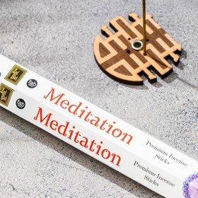 Благовония Zed Black Fab Series Медитация Meditation, 20 палочек в упак, шестигранник