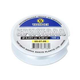 

Леска "Кристалл", d=0.251 мм, 100 м