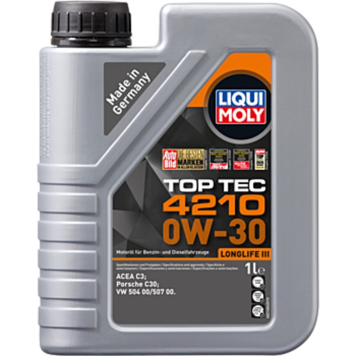 

Масло моторное Liqui Moly Top Tec 4210 0W-30 C3, 1 л