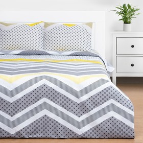 КПБ Этель 1.5сп Gray geometry 143*215см,150*214см,50*70см-2 шт, бязь, 125 г/м2