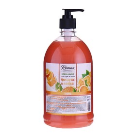 Крем-мыло Romax Апельсин и сливки, 1 л