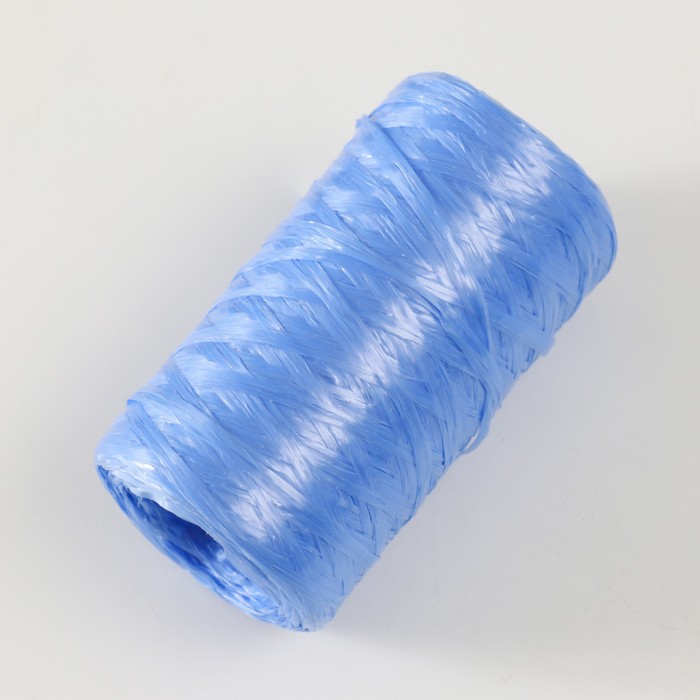 Пряжа "Для вязания мочалок" 100% полипропилен 300м/75±10 гр (ультрамарин)