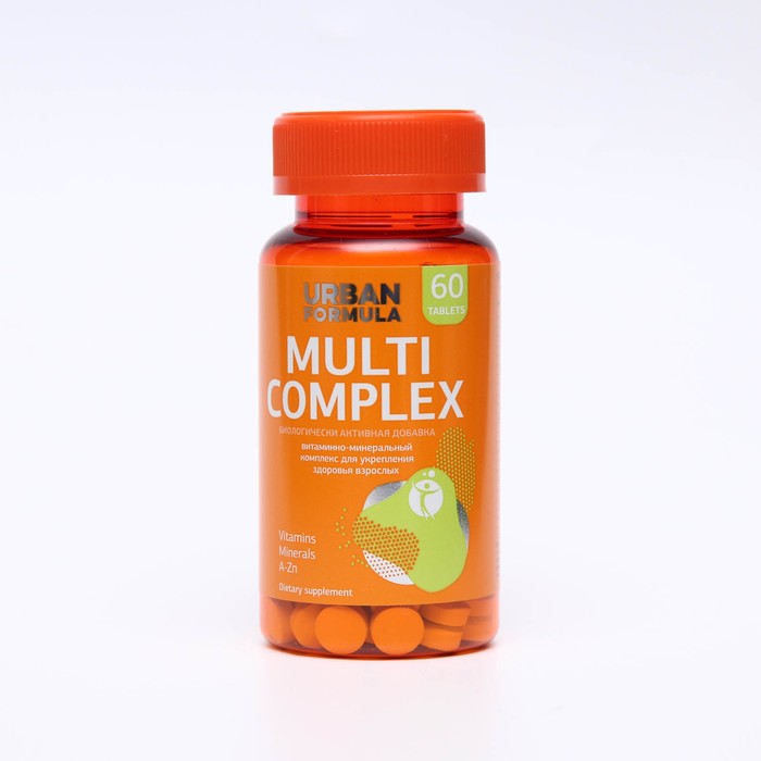 фото Витаминно-минеральный комплекс от a до zn urban formula для взрослых, 60 таблеток
